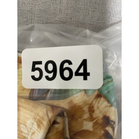 Vintage Retro Flower Pattern Women’s Fit Flare Dress Short Size XS  24” Waist - Picture 8 of 8